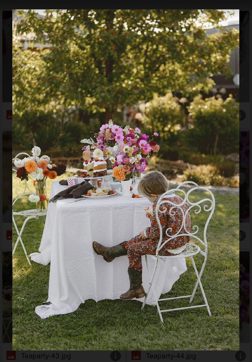 Linen Tablecloth The White Linen Company