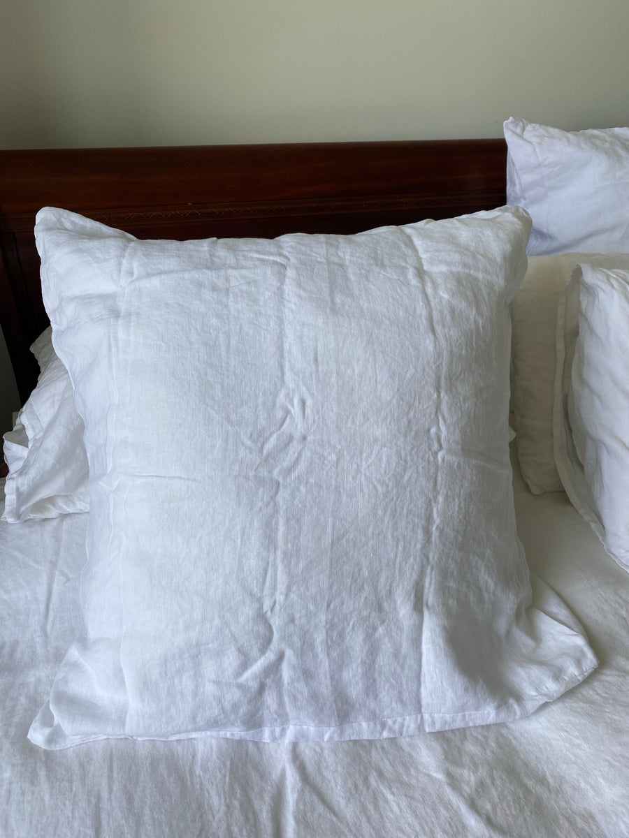 Euro Pillow Cases The White Linen Company