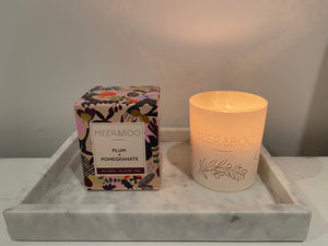 Plum & Pomegranate Boxed Soy Candle (Large)