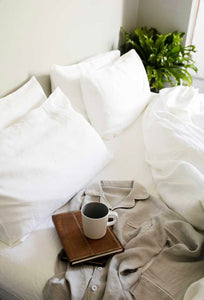 French Linen Standard Pillow Case Set